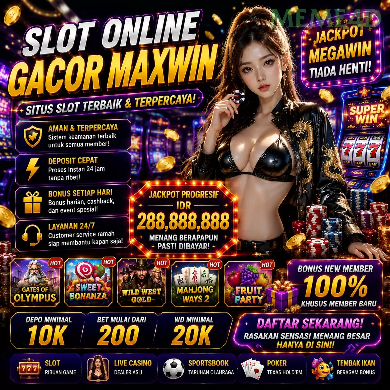 meme4d Platform Game Terpercaya untuk Pemain Indonesia