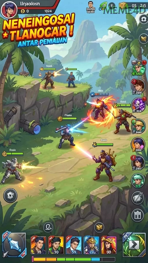 Screenshot Night Wolf Frozen Flames 1